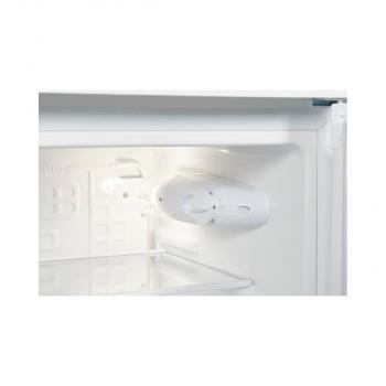 Exquisit KS85-V-091E Standkühlschrank, 45 cm breit, 75L, LED Beleuchtung, 2 Türablagen, Flaschenregal, weiß