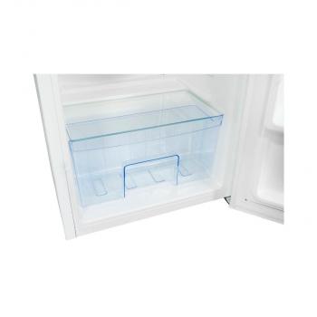 Exquisit KS85-V-091E Standkühlschrank, 45 cm breit, 75L, LED Beleuchtung, 2 Türablagen, Flaschenregal, weiß