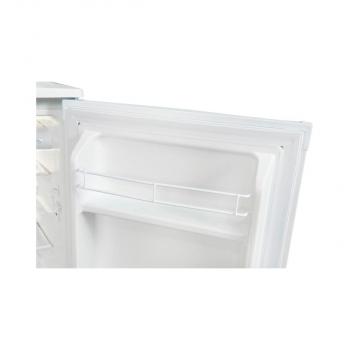 Exquisit KS85-V-091E Standkühlschrank, 45 cm breit, 75L, LED Beleuchtung, 2 Türablagen, Flaschenregal, weiß