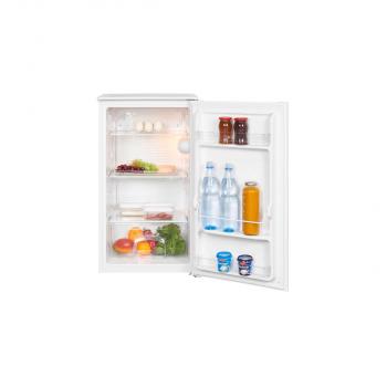 Exquisit KS116-V-042E Standkühlschrank, 48 cm breit, 88L, Gemüseschublade, Temperatureinstellung, weiß