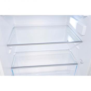 Exquisit KS16-4-HE-010D Standkühlschrank, 56 cm breit, 120 L, Temperatureinstellung, Eierablagen, Gemüseschublade, Schnellgefrieren, weiß