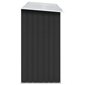 Brennholzlager Verzinkter Stahl 330x84x152 cm Anthrazit  
