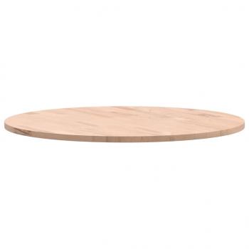 Tischplatte Ø60x1,5 cm Rund Massivholz Buche