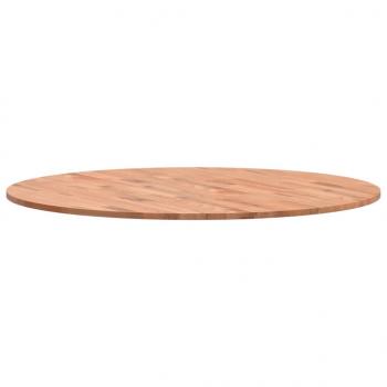 Tischplatte Ø90x1,5 cm Rund Massivholz Buche