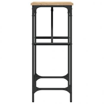 Konsolentisch Sonoma-Eiche 75x32x75 cm Holzwerkstoff