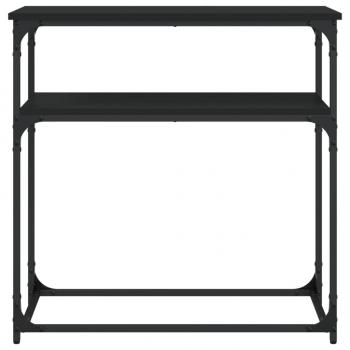 Konsolentisch Schwarz 75x35,5x75 cm Holzwerkstoff