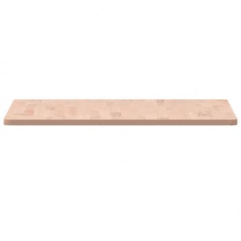 Tischplatte 60x60x1,5 cm Quadratisch Massivholz Buche