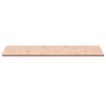Tischplatte 80x80x1,5 cm Quadratisch Massivholz Buche