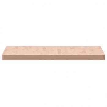 Tischplatte 80x80x4 cm Quadratisch Massivholz Buche