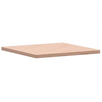 Tischplatte 90x90x4 cm Quadratisch Massivholz Buche