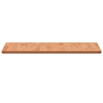 Tischplatte 60x60x1,5 cm Quadratisch Massivholz Buche
