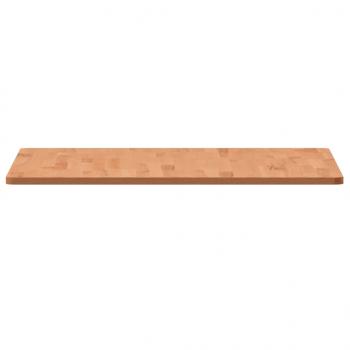 Tischplatte 70x70x1,5 cm Quadratisch Massivholz Buche