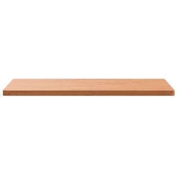 Tischplatte 80x80x2,5 cm Quadratisch Massivholz Buche