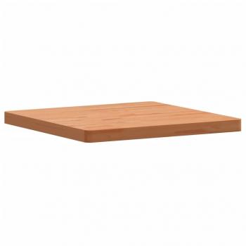 Tischplatte 60x60x4 cm Quadratisch Massivholz Buche