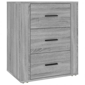 Nachttisch Grau Sonoma 50x36x60 cm Holzwerkstoff