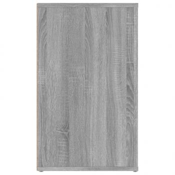 Nachttisch Grau Sonoma 50x36x60 cm Holzwerkstoff