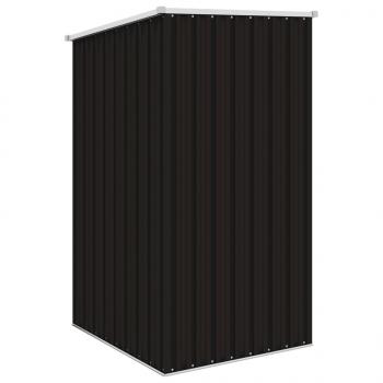 Gerätehaus Braun 87x98x159 cm Verzinkter Stahl  