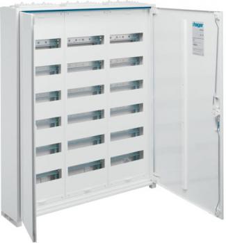 ARDEBO.de Hager FWB63S Feldverteiler AP, univers, IP44, SKII, 216PLE, 950x800x161 mm, QuickConnect