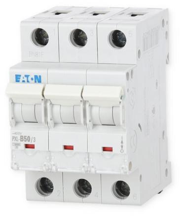 Eaton PXL-B50/3 Leitungsschutzschalter 50A, 3-Polig, B-Charakteristik (236405)