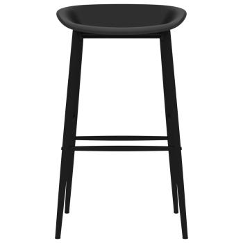 Barhocker 2 Stk. Schwarz