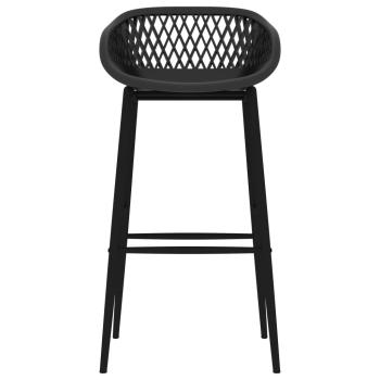 Barhocker 4 Stk. Schwarz