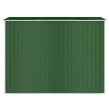 Geräteschuppen Grün 192x274x223 cm Verzinkter Stahl