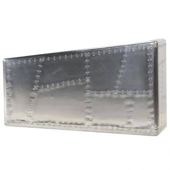 Aviator Couchtisch Aluminium Vintage Flugzeug Stil 