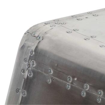 Aviator Couchtisch Aluminium Vintage Flugzeug Stil 
