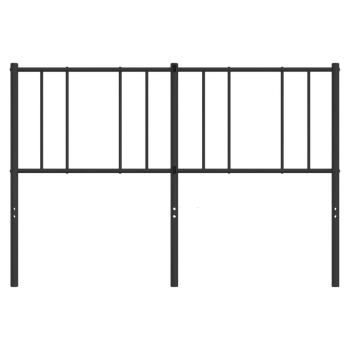 Kopfteil Metall Schwarz 150 cm