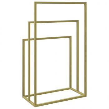 Handtuchständer Golden 48x24x79 cm Eisen