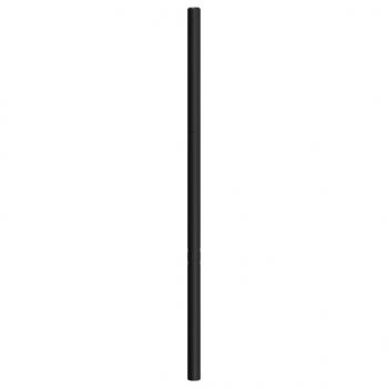 Kopfteil Metall Schwarz 75 cm