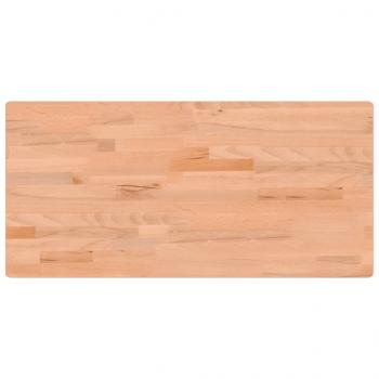 Werkbankplatte 115x55x2,5 cm Massivholz Buche