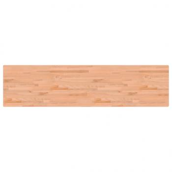 Schreibtischplatte 220x55x2,5 cm Massivholz Buche