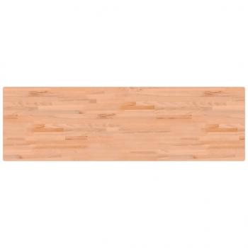 Schreibtischplatte 180x55x2,5 cm Massivholz Buche