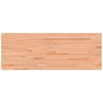 Schreibtischplatte 150x55x2,5 cm Massivholz Buche