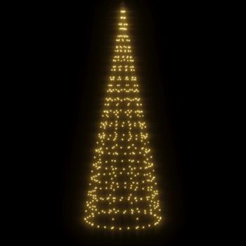 LED-Weihnachtsbaum für Fahnenmast 550 LEDs Warmweiß 300 cm