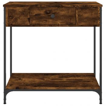 Konsolentisch Räuchereiche 75x34,5x75 cm Holzwerkstoff