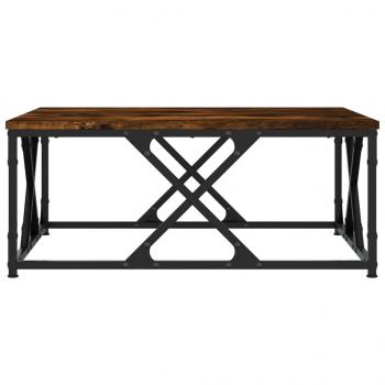 Couchtisch Räuchereiche 70x70x30 cm Holzwerkstoff
