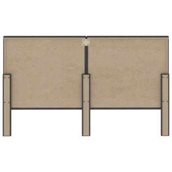 Boxspringbett Dunkelgrau Stoff 160x200 cm