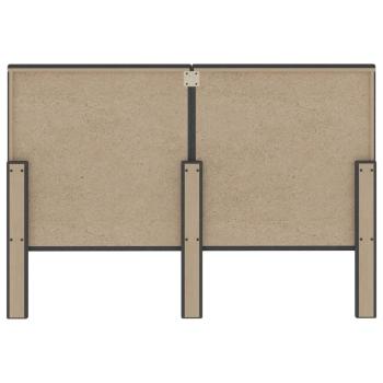 Boxspringbett Dunkelgrau Stoff 140x200 cm