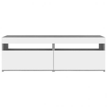 TV-Schränke 2 Stk. mit LED-Leuchten Grau Sonoma 60x35x40 cm