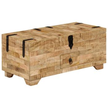 Couchtisch Massivholz Mango 80x40x35 cm