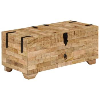 Couchtisch Massivholz Mango 80x40x35 cm