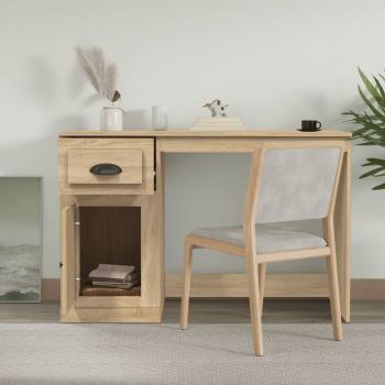 Schreibtisch mit Schublade Sonoma-Eiche 115x50x75 cm 