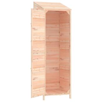 Geräteschuppen 55x52x174,5 cm Massivholz Tanne