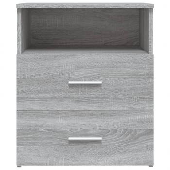 Nachttisch Grau Sonoma 50x32x60 cm