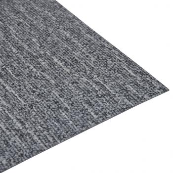 PVC-Fliesen Selbstklebend 5,11 m² Grau