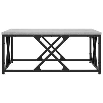 Couchtisch Grau Sonoma 70x70x30 cm Holzwerkstoff