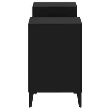 ARDEBO.de - TV-Schrank Schwarz 160x35x55 cm Holzwerkstoff