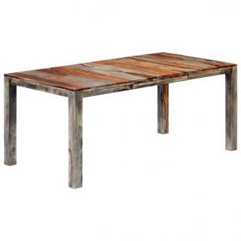 ARDEBO.de - Esstisch Grau 180 x 90 x 76 cm Massivholz